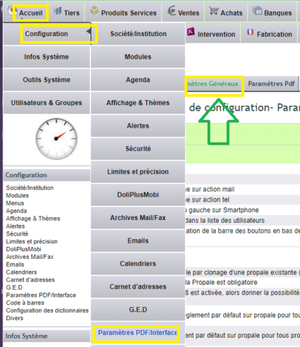 Activation des contr&ocirc;les de validation