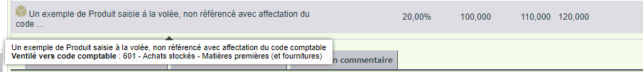Ventilation comptable d'une facture fournisseur DoliPlus