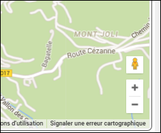 vue street de la g&eacute;olocalisation d&rsquo;un tiers dans DoliPlus