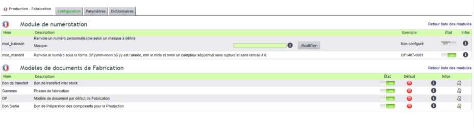 Configuration du module GPAO DoliPlus