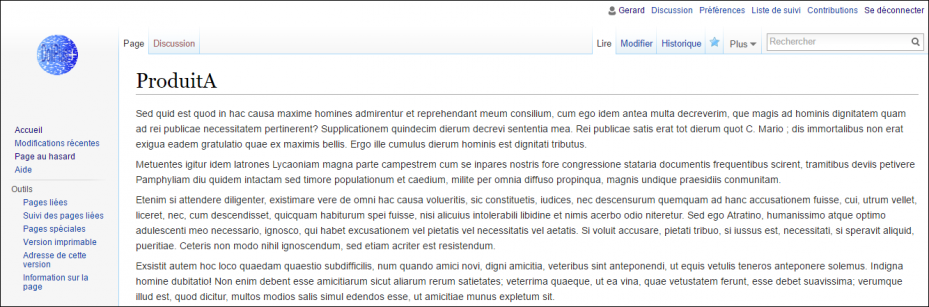 MediaWiki et Dolibarr