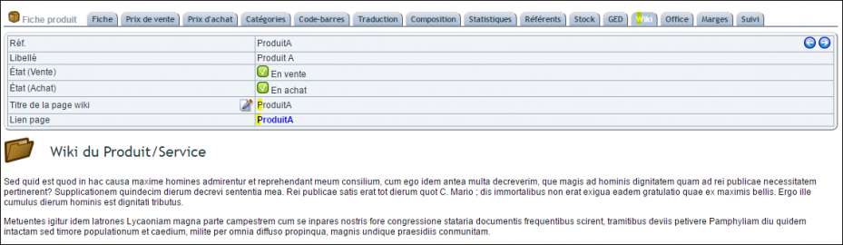 MediaWiki et Dolibarr