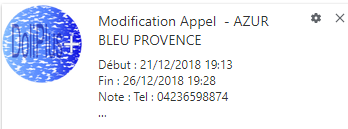 notifications des &eacute;v&eacute;nements dans DoliPlus
