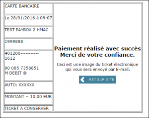 Paiement en ligne Paybox par cartes bancaires avec Dolibarr