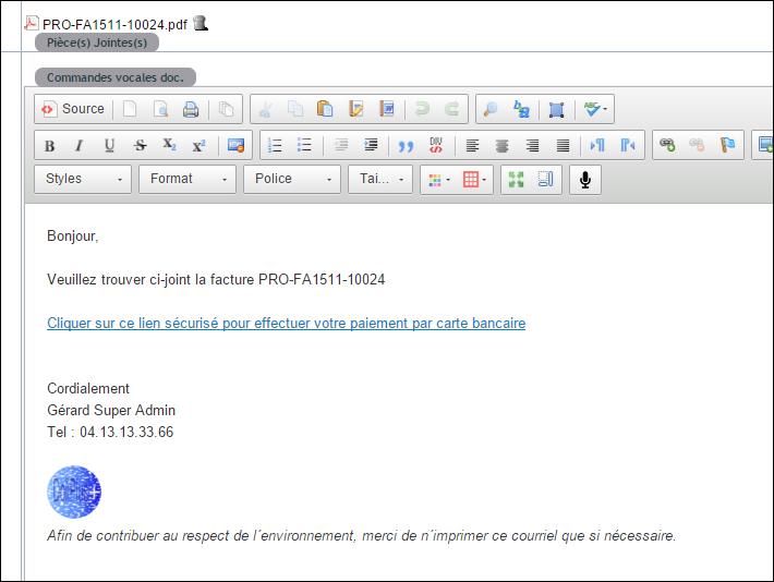 Paiement en ligne Paybox par cartes bancaires avec Dolibarr