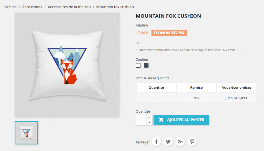 Gestion des remises avec le connecteur Prestashop 1.7