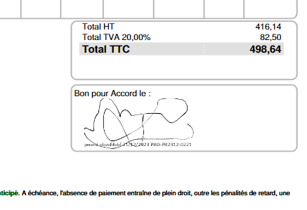 Devis sign&eacute; dans DoliPlus
