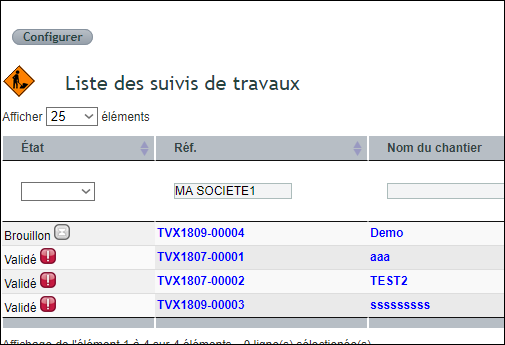 Configuration du module suivi de chantier DoliPlus