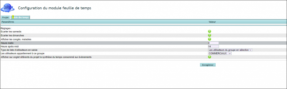 Timesheet Dolibarr