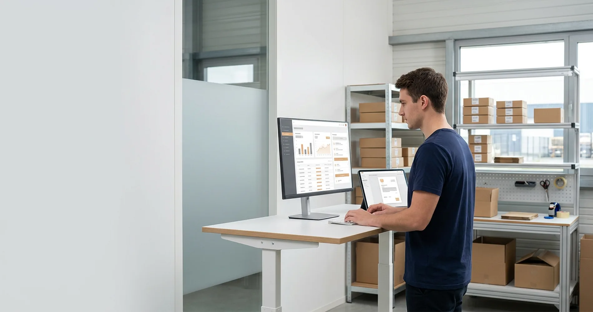 E-commerce — Une boutique en ligne reliée à la gestion : catalogue, commandes et stocks synchronisés