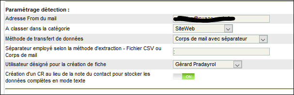 collecte de contact web : compte rendu cr&eacute;&eacute; automatiquement depuis un formulaire dans DoliPlus